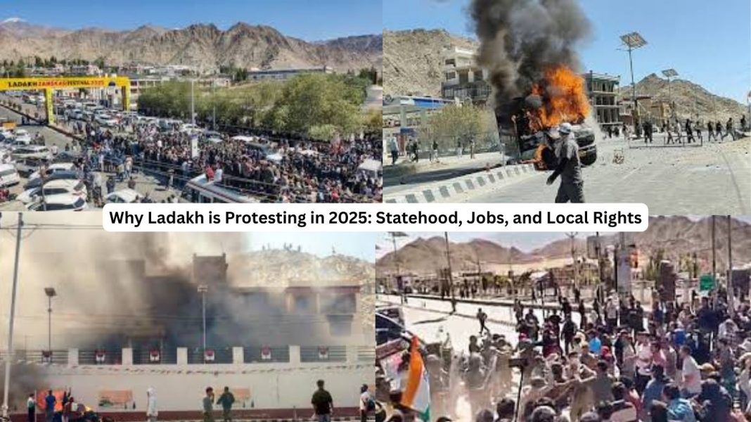 Why Ladakh is Protesting in 2025 Statehood, Jobs, and Local Rights